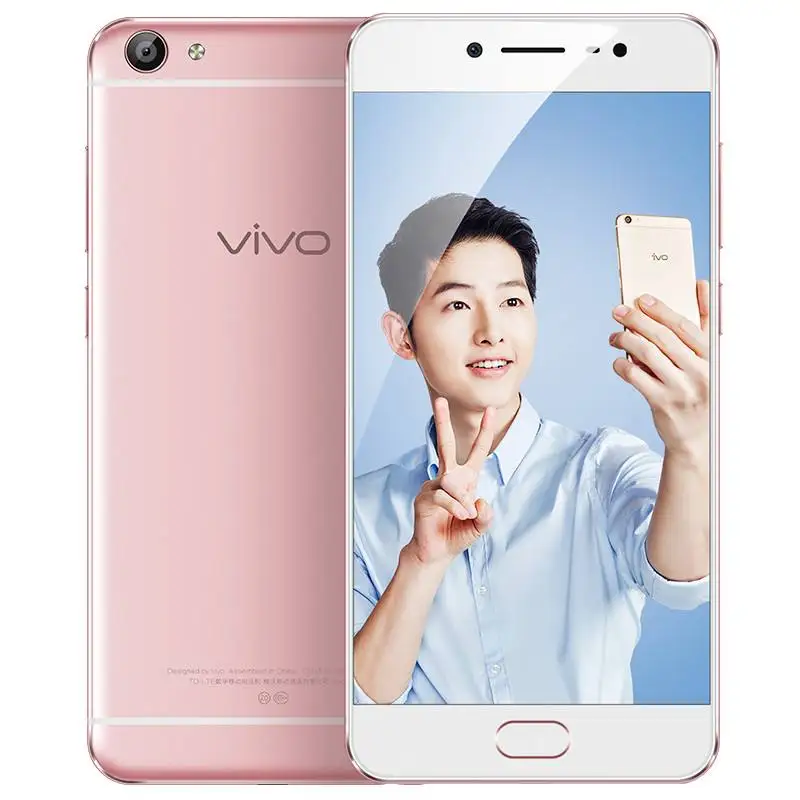 Stock Vivo X7 4G LTE Mobile Phone Snapdragon 652 Android 5.1 5.2" IPS 1920X1080 4G RAM 64G ROM 13.0MP+16.0MP Fingerprint