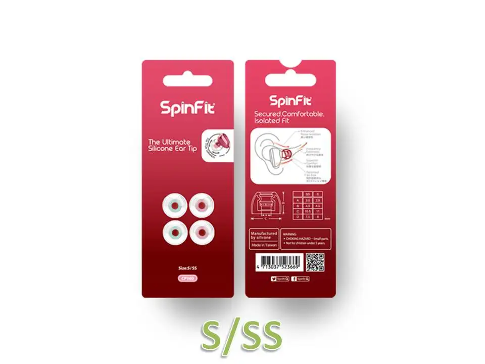 Наушники-вкладыши SpinFit CP360, патентованный силиконовый наушник