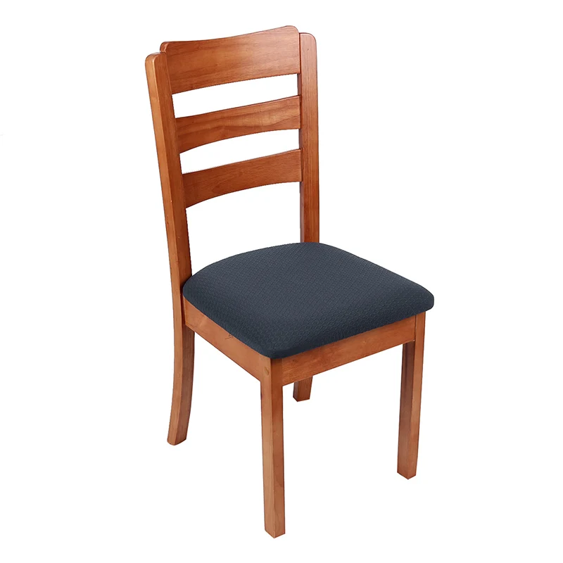 Однотонный чехол на сиденье для столовой кухни и офиса из эластичного