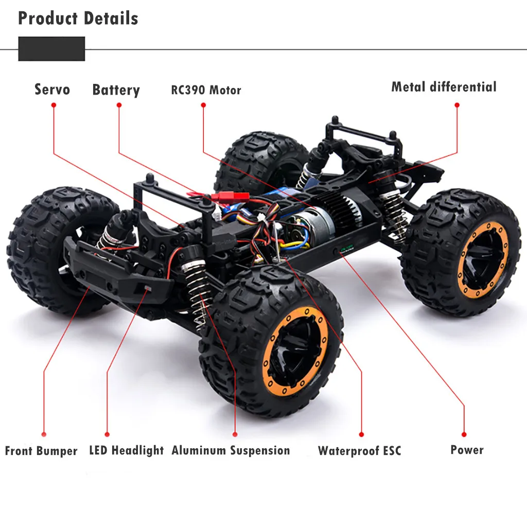 SG1601 1/16 2,4G 4WD высокоскоростной пульт дистанционного управления автомобиль 30 км/ч скалолазание RC автомобиль внедорожный пульт дистанционного управления автомобиль игрушки для детей подарок Z12