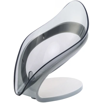 

Waterproof Soap Holder Sink Drain Box Creative Suction Cup Soap Storage Drying Rack Cleaning Brush Case Bathroom Soap Dishes