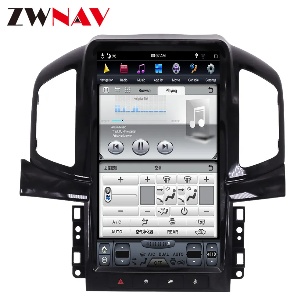 13," Android 9 64+ 4G Tesla с DSP Carplay автомобильный мультимедийный плеер для Chevrolet Captiva 2013- Авто Стерео gps навигация