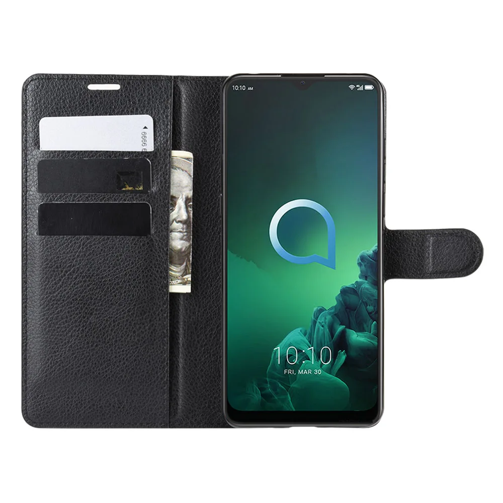 Чехол для Alcatel 3X 2019 кожаный флип чехол телефона подставка чехол|Бамперы| |
