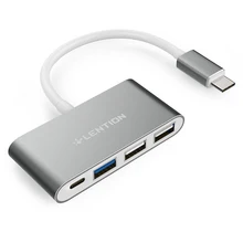 USB C концентратор с type C, USB 3,0, USB 2,0 адаптер для MacBook pro16, MacBook Air Pro 13/15(Thunderbolt 3), ChromeBook