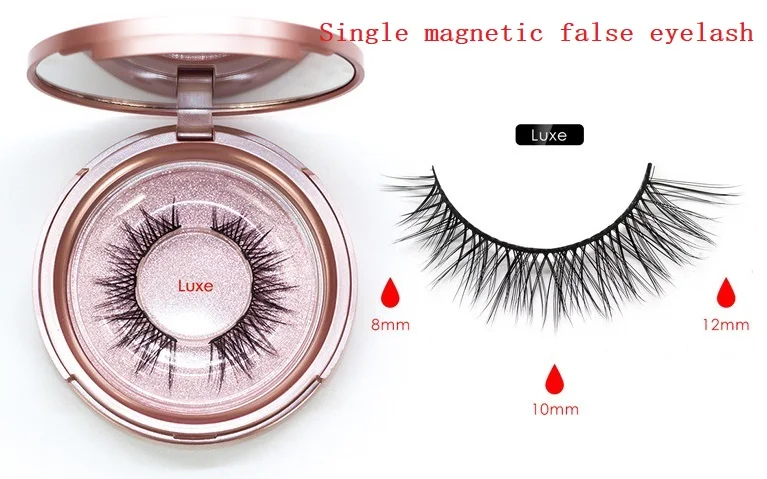 Luxe eyelash Магнитные ресницы, магнитные жидкие подводки для глаз и магнитные накладные ресницы и пинцет, набор магнитных подводок для глаз и длинных накладных ресниц - Цвет: Luxe eyelash