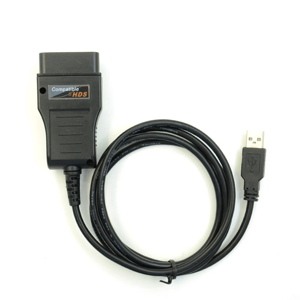 Xhorse HDS кабель для Ho-nda OBD2 Диагностический кабель с мульти langauge