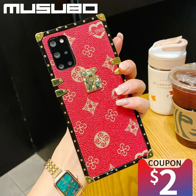 Musubo Luxury Flower Leather Phone Case For Samsung Galaxy S22 S23