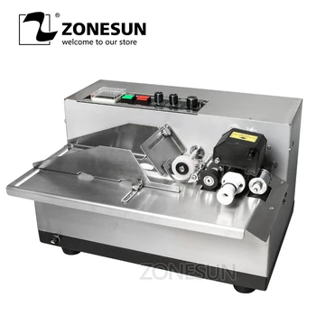 

ZONESUN MY-380 coding machine Semi Automatic Solid Ink Date Coding Machine, automatically continuous date coding machine