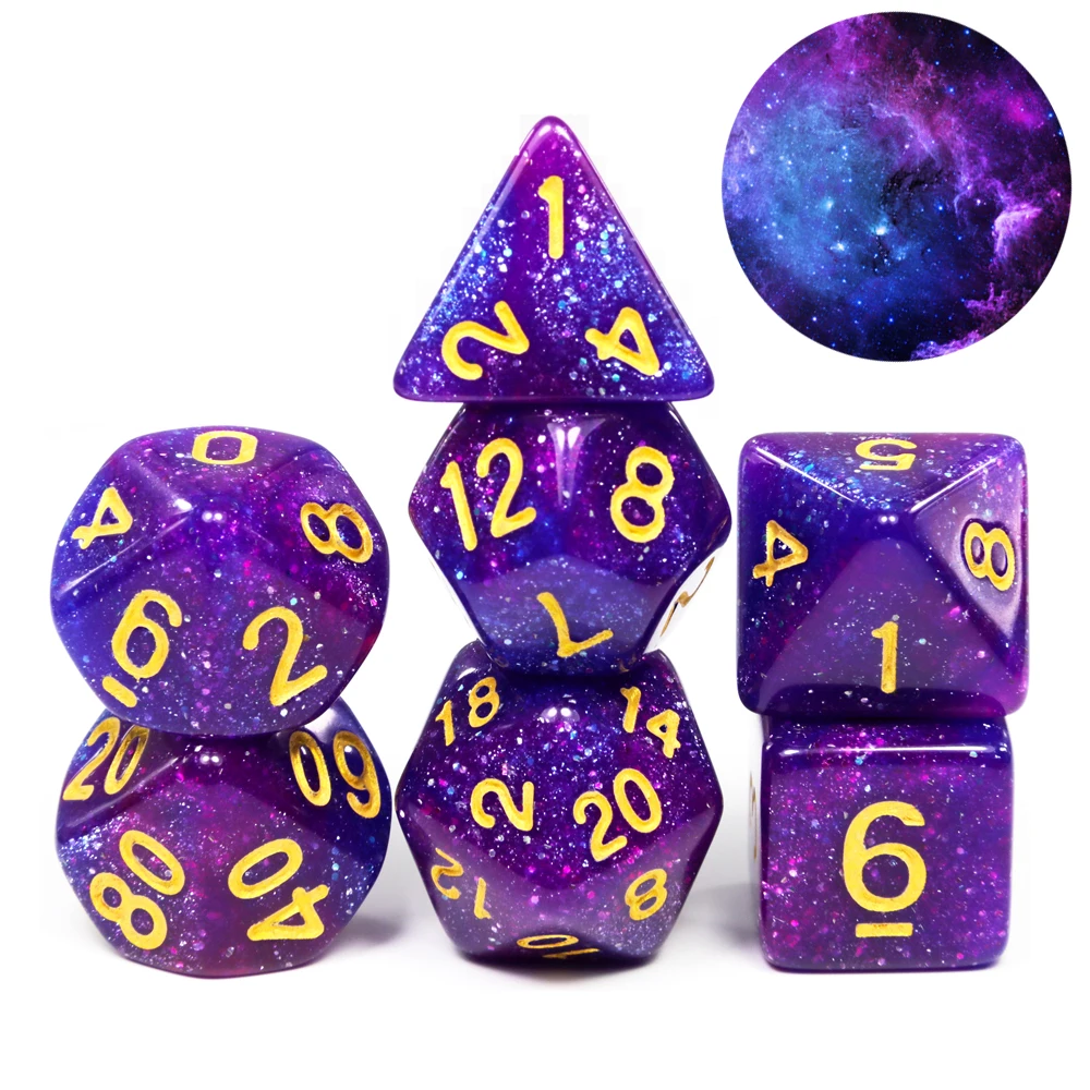 Настольные игральные кости для супервселенной Galaxy DND|Кубики| |