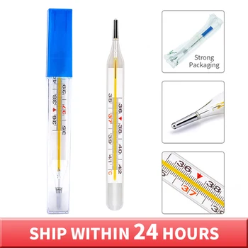 

Medical mercury glass thermometer Probe digital thermometer professional health tool Body temperature measurement for Baby Adult