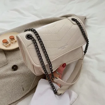 

Leisure bag woman 2019 new Korean version of the fashion lady chain one-shoulder hot-selling bag slant bag