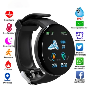 

2020 Smart Watch Men Blood Pressure Tracker Round Women Sport Heart Rate Waterproof Smartwatch Fitness Watches for Android IOS