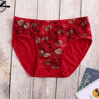 

Men's printed underwear трусымужские printed color underwear soft breathable underwear short sexy underwear cotton the new 05 *