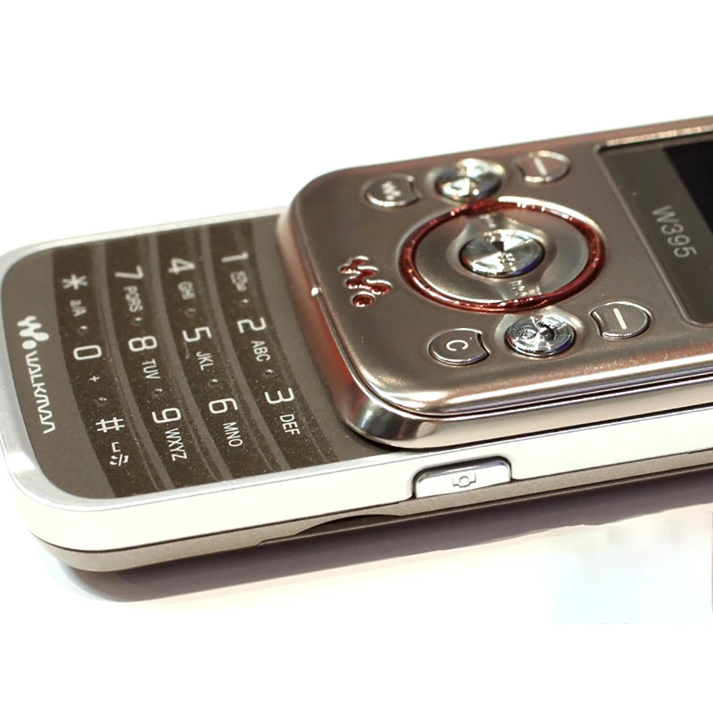 Original Sony Ericsson W395 2G GSM Mobile Phone Refurbished Unlocked 2.0'' Display 2MP Camera FM Radio BlueTooth Video CellPhone iphone xr refurbished