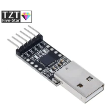 Cp2102 usb 2.0 para ttl uart módulo 6pin conversor serial stc substituir ft232