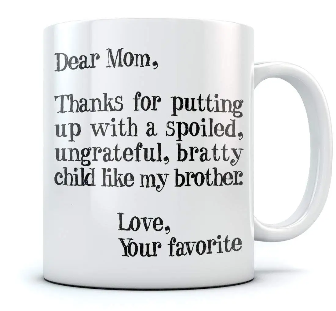 dear mom coffee mug