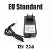 Eu Europe DC 12V 2.5A Power Adapter High Quality Power Supply, Europe Standard Plug Power Supply For CCTV Cameras,DVR and NVR ► Photo 3/5