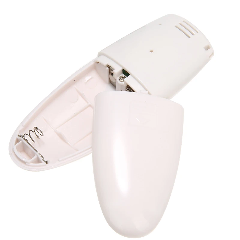 MAYITY 1PC White LCD Display Digital Breath Alcohol Tester Inhaler Alcohol Meters Breathalyser Detector Test Analyzer Portable