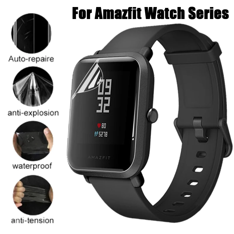 Гидрогелевая пленка для Xiaomi HuaMi Amazfit BiP S U Pro Stratos 2 3 шт./лот | Электроника