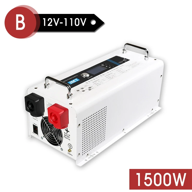 UPS солнечные инверторы 1000 W/1500 W/2000 W(Пиковый) 12/24/48V до 110/220V Мощность Инвертор+ Батарея Зарядное устройство электрооборудования