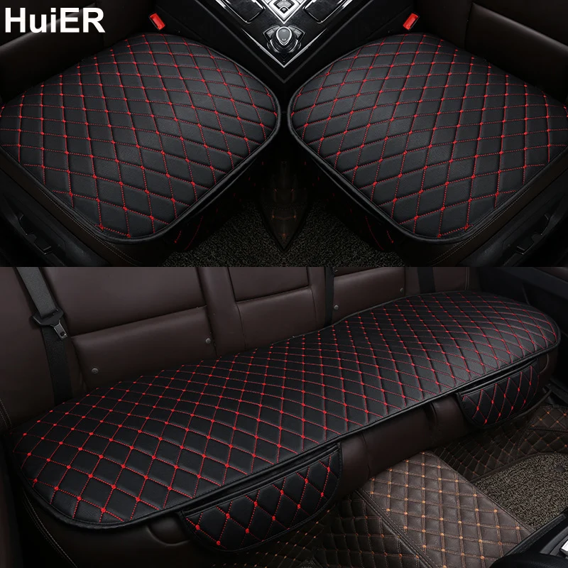 Автомобильные подушки на сиденья HuiER из высокой кожи удобный Стайлинг автомобиля