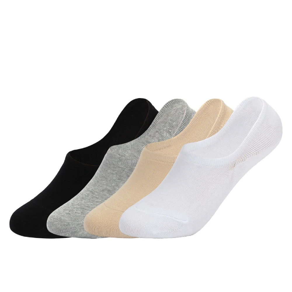 

Women's 3 to 6 Pair Summer Invisible Boat Socks Women's Short Socks Low Socks Slipper Shallow Mouth No Show Socks