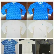 19 20 олимпийка Марсель с длинным рукавом футбольный Джерси Марсель Бенедетто Camisetas THAUVIN футбольная рубашка