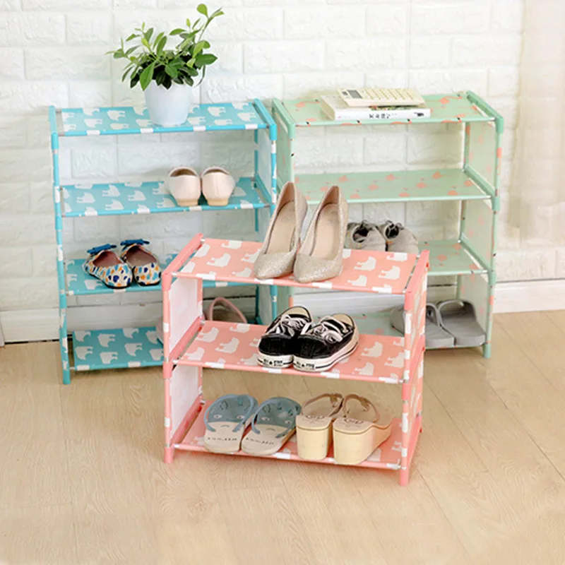 

Factory Direct Selling Household Assembly Shoe Rack Plastic Multi-layer Shoe Rack Students Dormitory Storage Simplicity Shoe Rac