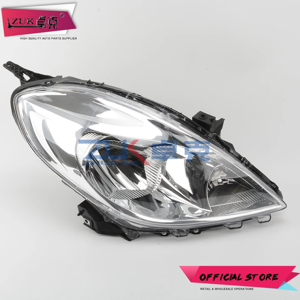 ZUK передняя фара для NISSAN SUNNY N17 2011 2012 2013 галогенная передняя фара лампа Левая Правая