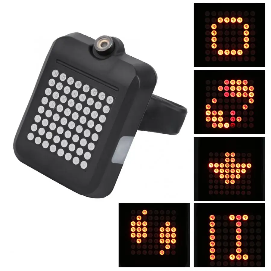 Водонепроницаемый велосипедный сигнальный тормозной светильник