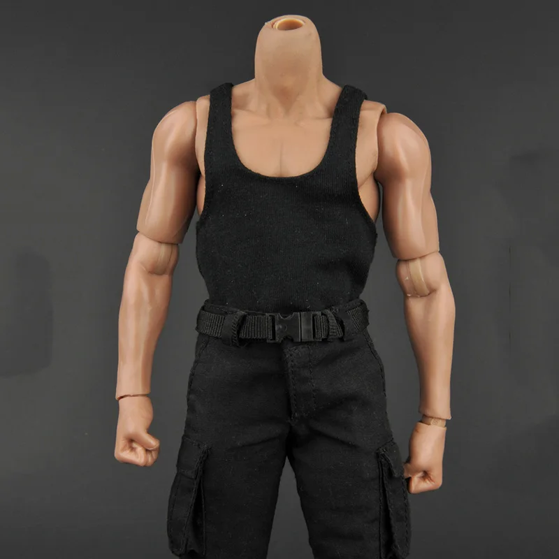 

1/6 Scale ZY16-12 Rambo Stallone Men Pants Clothing Male Vest Clothes Set Model For 12" Action Figures Body Doll Toy