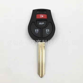 

For Nissan Interstar Frontier Platina Sylphy Instead of Car Key Original Factory KENI 3 + 1 Buttons Key Shell Key Case Change