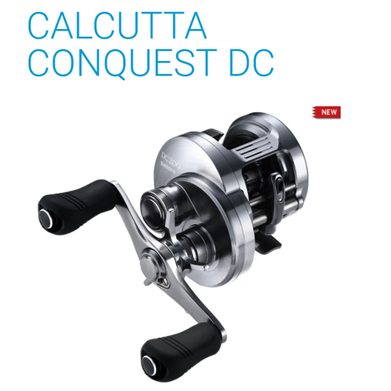 New SHIMANO Lure Wheel Calcutta CONQUEST DC 2020 200 BAITCASTING CQ DC  Fishing Reel 201 Original