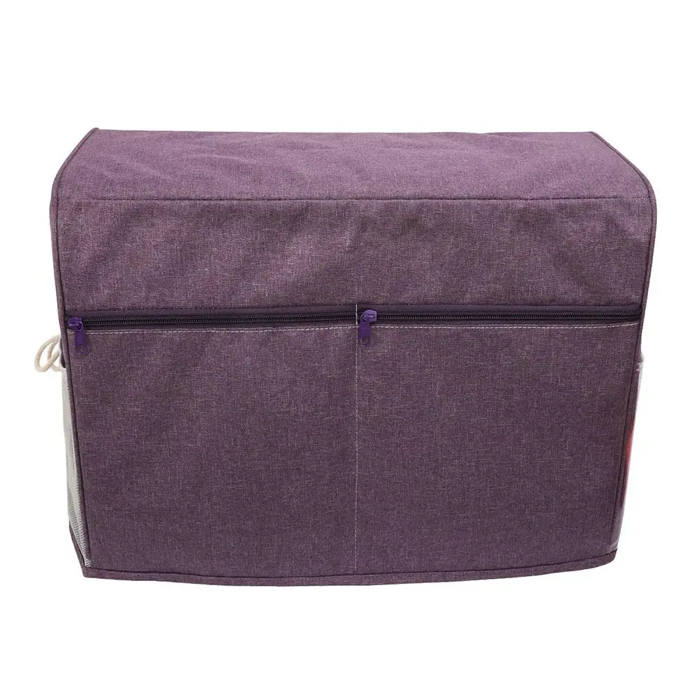Пылезащитный чехол для швейной машины защитный чехол для хранения Швейных машин Аксессуары Бытовая сумка для хранения пылезащитный чехол - Цвет: purple