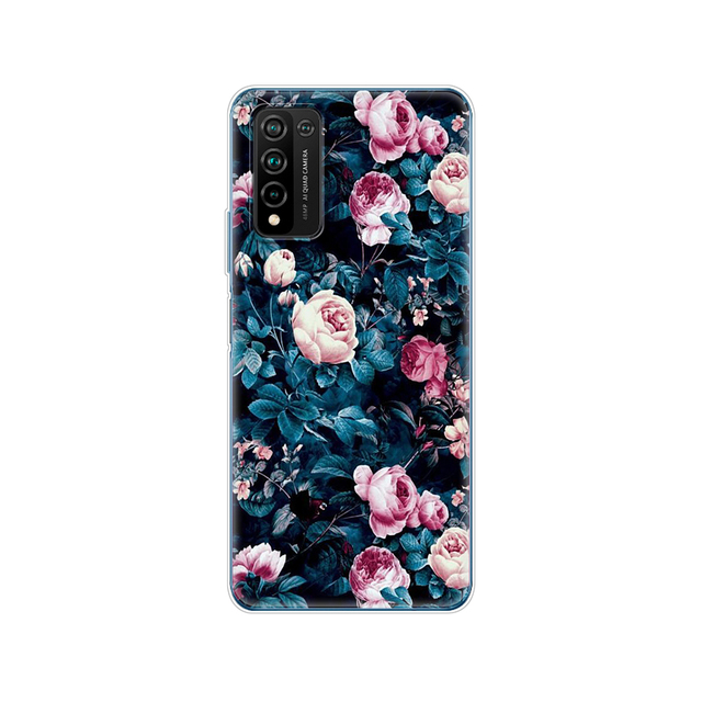 Honor 10X Lite Case Silicon TPU Soft Back Cover Phone Case For Huawei Honor 10X Lite Bumper 10XLite Funda Etui Bag Shell