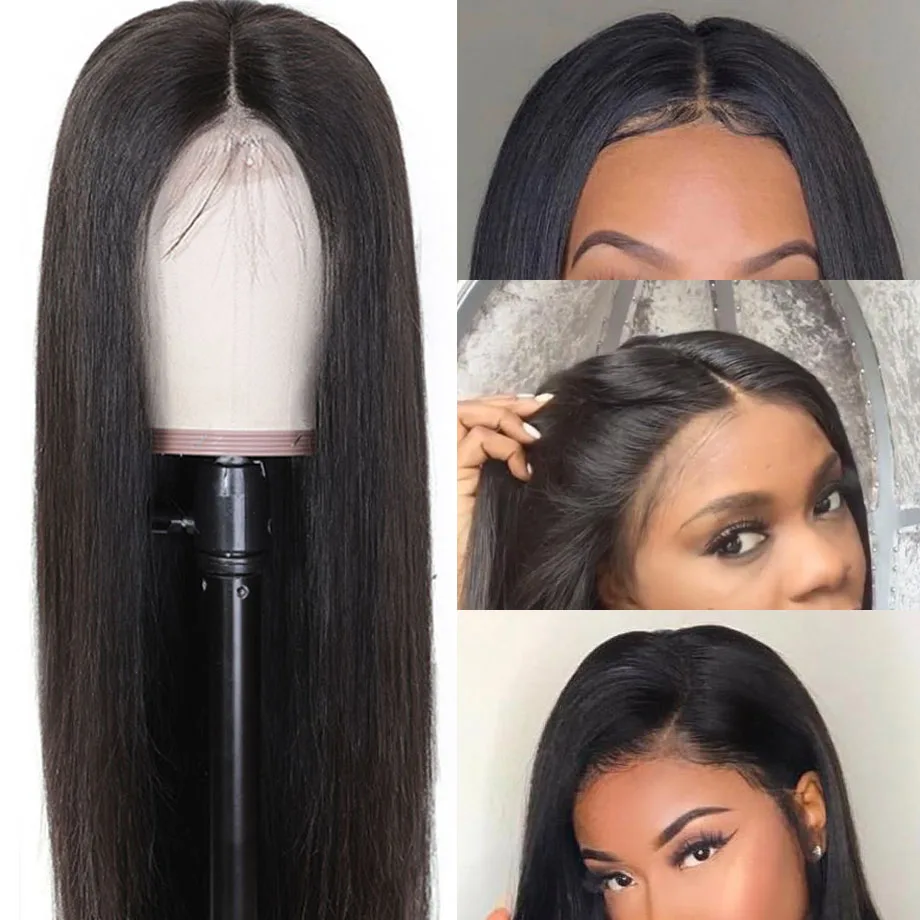 Cheap Apliques com cabelo humano