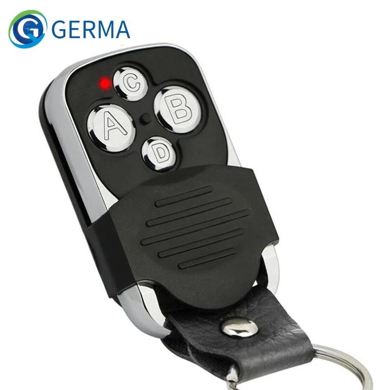 GERMA 4 Buttons 433Mhz wireless Remote Control Garage Gate Door Opener Transmitter Duplicator Clone Cloning Copy Code Car Key |