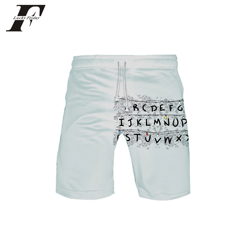 Странные вещи 3D печатных летние шорты для мужчин и женщин мода короткий тренд пляжные шорты в повседневном стиле harajuku летние трусики kpop