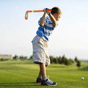 

Mini Golf Set Complete Golf Club Set Safety Fun Toy for Kids Children with 3 Golf Clubs 2 Practice Holes 2 Golf Tees & 6 Balls