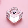 Square Crystal Glass Gasket False Eyelash Stand Glue Pad 4 Size Glue Holder Eyelashes Adhesive Pallet Paste Glue Pad Makeup Tool ► Photo 2/6