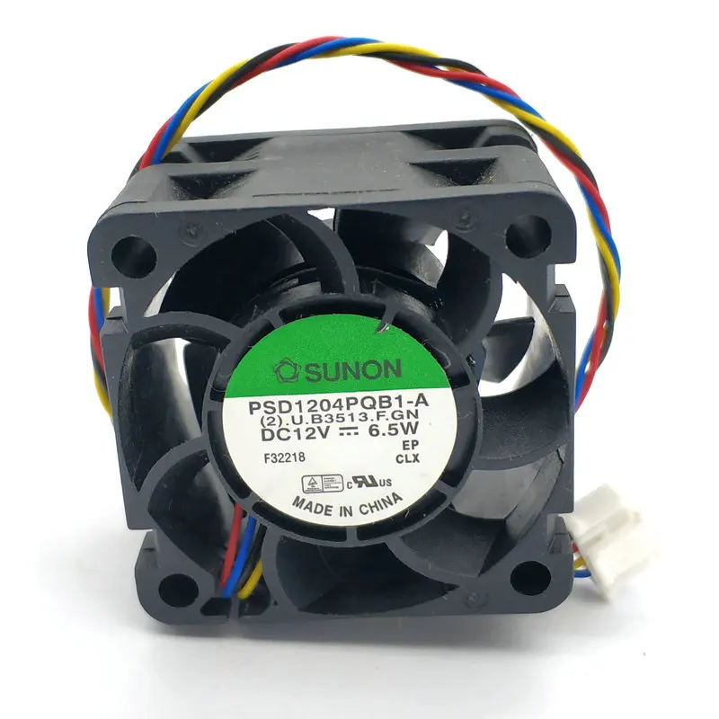 Новый оригинальный для sunon PSD1204PQB1-A 4028 12 в 6 5 Вт 4 линии Вентилятор охлаждения 40*40*28