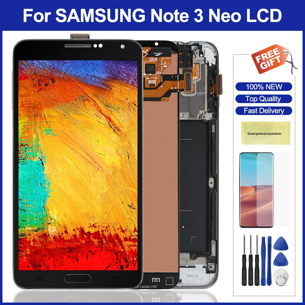 Оригинальный ЖК дисплей для Samsung Galaxy Note3 Neo N7505 с сенсорным экраном и дигитайзером