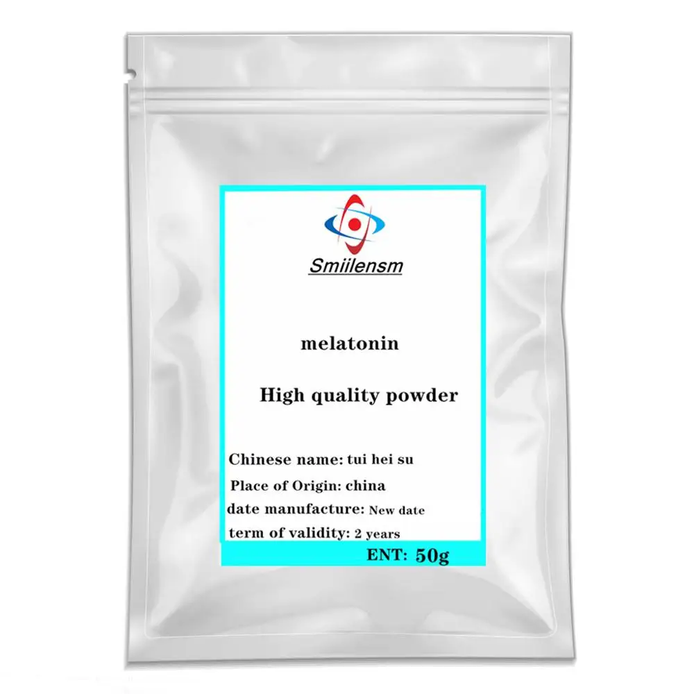 

Hot sale Melatonin Powder (MT,MLT) Adult goods for men/women supplement body Improve sleep ISO / GMP Certification free shipping