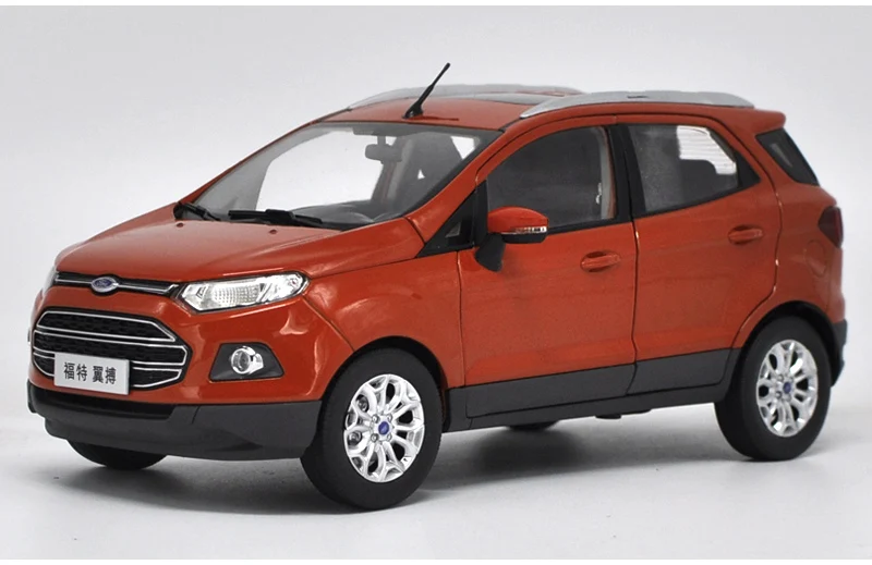 1:18 Высокая тщательная FORD ECOSPORT SUV сплав модель автомобиля статические металлические модельные автомобили с оригинальной коробкой