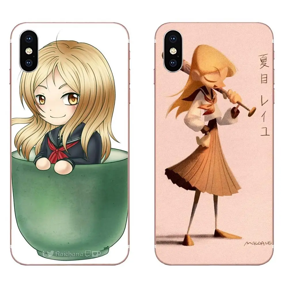 Мягкий ТПУ Новая мода красивая девушка мультфильм Нацумэ Рейко для Apple iPhone 4 4s 5 5C 5S