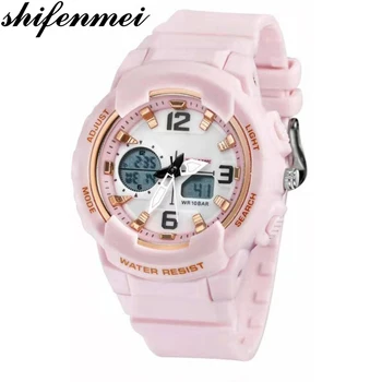 

Shifenmei Girls Digital Watch Women Top Brand Watch Women Waterproof LED Sport Watches Ladies Bracelet Wristwatch zegarek damski