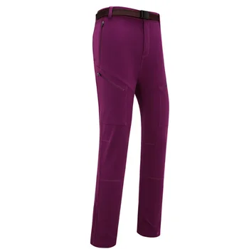 

Spring and Autumn Outdoor Soft Cover Trousers Men and Women Slim Fit Elasticity Climbing Pants Waterproof and Breathable