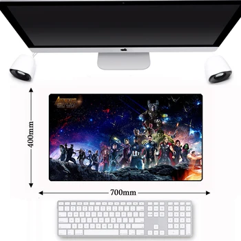 

Movie Avengerse Infinity War Gamer Play Mat Gaming Mousepad Computer Player Keyboard Game Table Mat Mouse Pad Mattapis de souris
