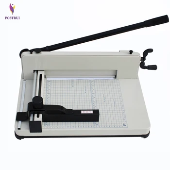 

Paper Cutter Machine Heavy Duty Industrial Guillotine 200 Sheet Normal Paper Cutter YG858-A4