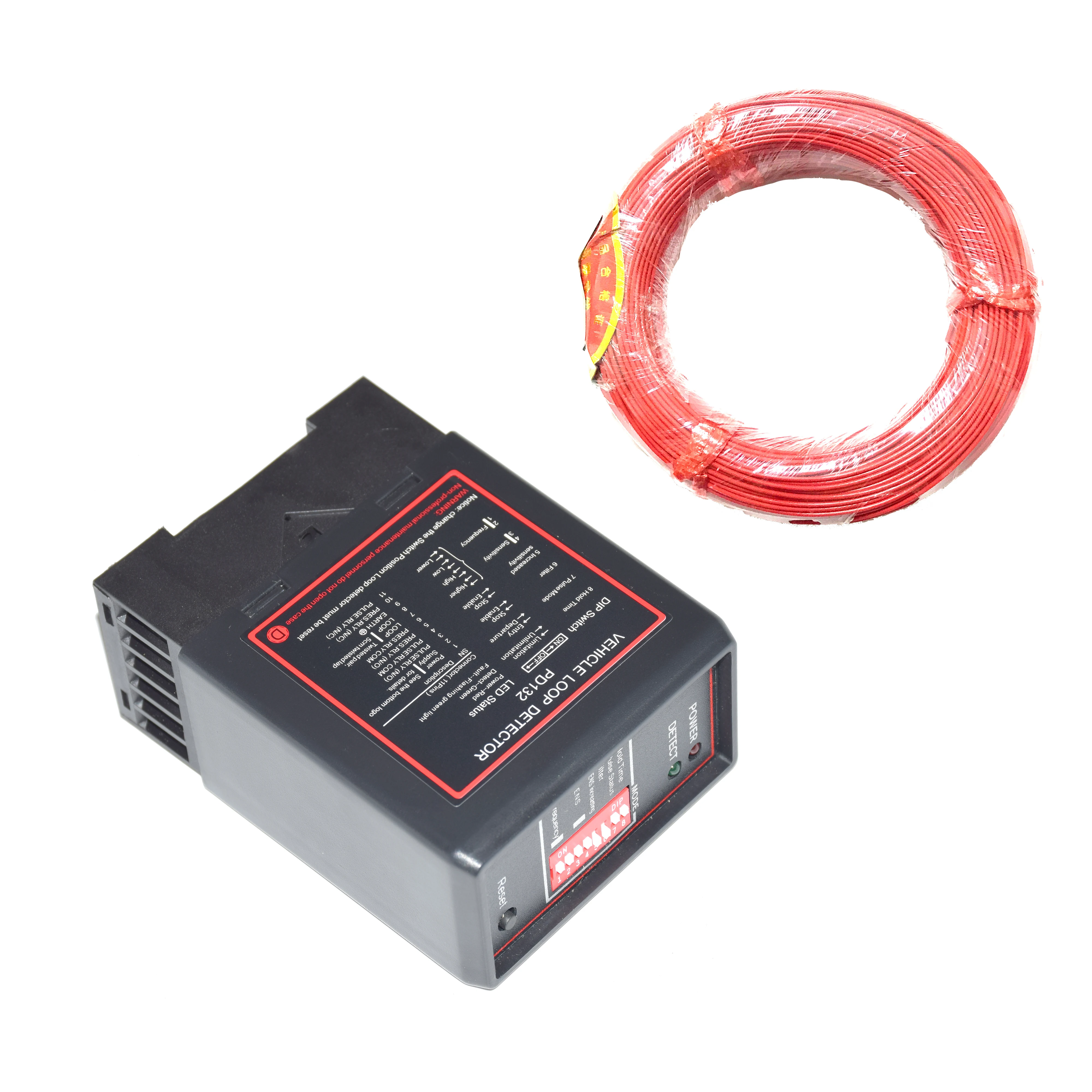 Traffic Inductive Loop Vehicle Detector Signal Control w/50m Induction Coil Wire